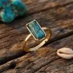 Anillos de la Esencia Bohemia con Piedras Naturales
