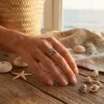 Anillos de la Esencia Bohemia con Piedras Naturales