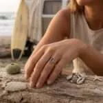 Anillos de la Esencia Bohemia con Piedras Naturales