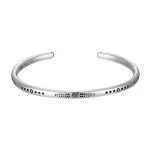 Conjunto de pulseras unisex 'Habana' con brazalete de plata 925