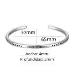Brazalete Plata de Ley Hombre