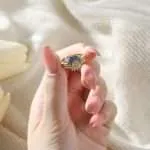 Anillos 'Eclipse Sagrado' – Luna & Sol en Plata de Ley 925 y Circonita