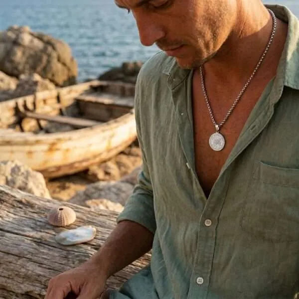 Collar Sello de los 7 Arcángeles – Talismán de Protección y Energía Universal