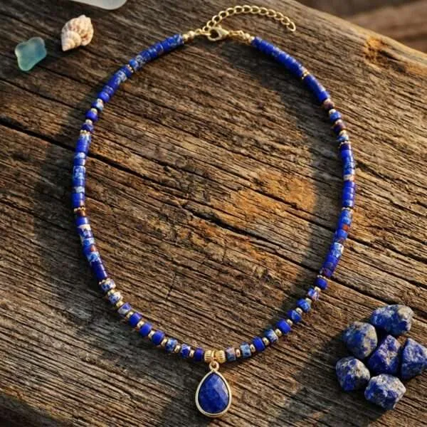 Collares 'Alma de piedra' con Piedras Naturales – 8 Modelos Únicos