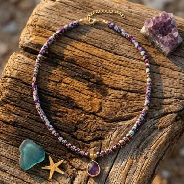 Collares 'Alma de piedra' con Piedras Naturales – 8 Modelos Únicos
