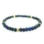 Conjunto de pulseras unisex 'Bora Bora' con brazalete de plata de ley 925