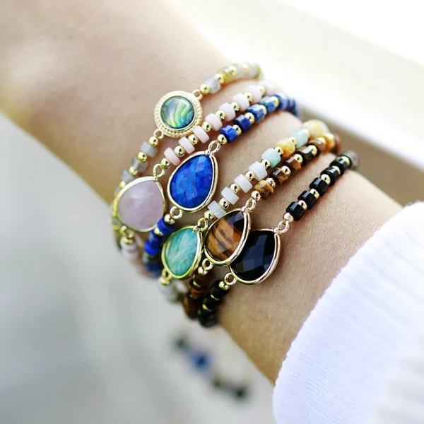 Pulsera de la Energía Esencial con Piedras Naturales – 7 Modelos Únicos
