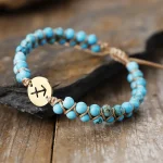 Pulseras de los Signos del Zodiaco con Piedras Naturales y Acero Inox.