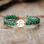 Pulseras de los Signos del Zodiaco con Piedras Naturales y Acero Inox.