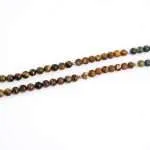 Conjunto Japa Mala 108 cuentas con ágata de la India, ojo de tigre y picture jaspe