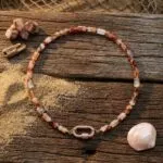 Gargantilla 'Raíces del Viento' con Piedras Naturales