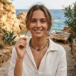 Gargantilla 'Raíces del Viento' con Piedras Naturales