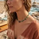 Gargantilla 'Raíces del Viento' con Piedras Naturales