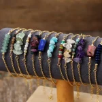 Pulseritas del minimalismo y la Energía - 13 Piedras Únicas