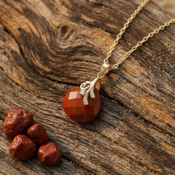 Collares boho de la clara percepción con piedras naturales facetadas