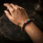Pulsera Nebulosa – Con Piedras de Ojo de Tigre Multicolor 5A+