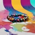 Pulsera Nebulosa – Con Piedras de Ojo de Tigre Multicolor 5A+