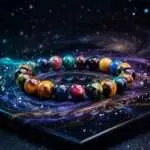 Pulsera Nebulosa – Con Piedras de Ojo de Tigre Multicolor 5A+