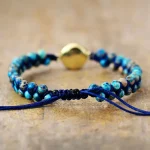 Pulsera 'Ocaso Místico' con Piedras de Jaspe y ópalo (3 colores)