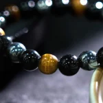 Pulsera para adelgazar de la triple protección con hematita y magnetismo