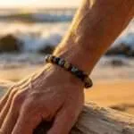 Pulsera de la Triple Protección – Hematita, Obsidiana Negra y Ojo de Tigre