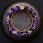 Pulseras del camino fundamental con múltiples piedras sanadoras