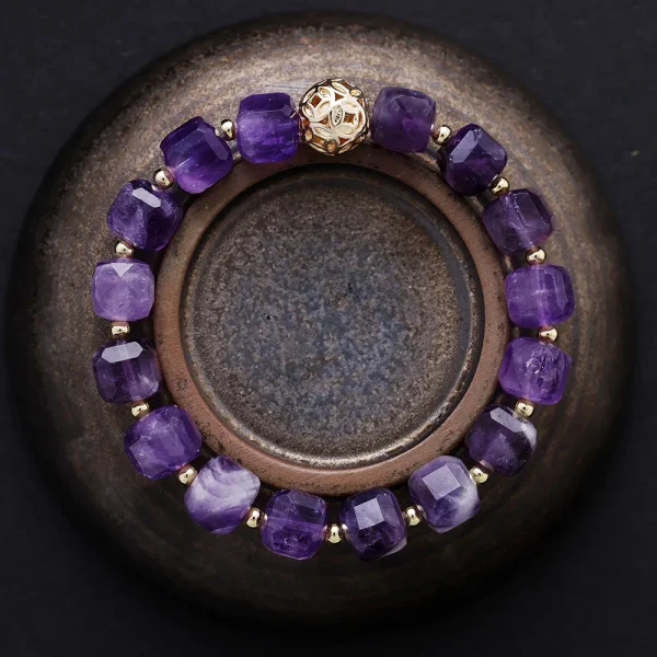 Pulseras del camino fundamental con múltiples piedras sanadoras