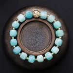 Pulseras del camino fundamental con múltiples piedras sanadoras