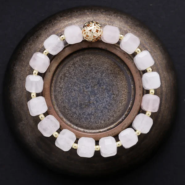 Pulseras del camino fundamental con múltiples piedras sanadoras
