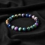 Pulsera Lluvia de Luz – Con Piedras Naturales de Ojo de Tigre Multicolor 5A+