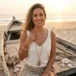 Conjunto Japa Mala 108 cuentas con piedras naturales de citrino