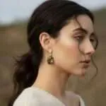 Pendientes Botánicos de Jaspe Natural – Colección Flora Mineral